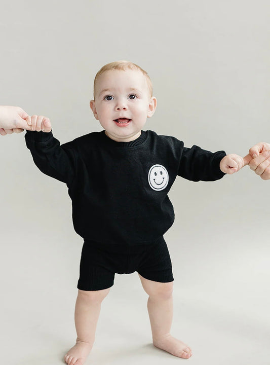 Biker Short Set | Black