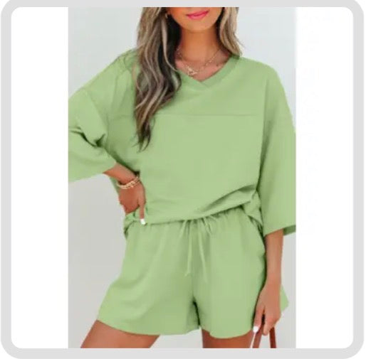 Soft Days Sage Lounge Set