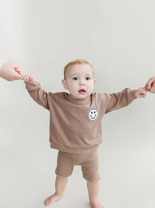 Biker Short Set | Mocha