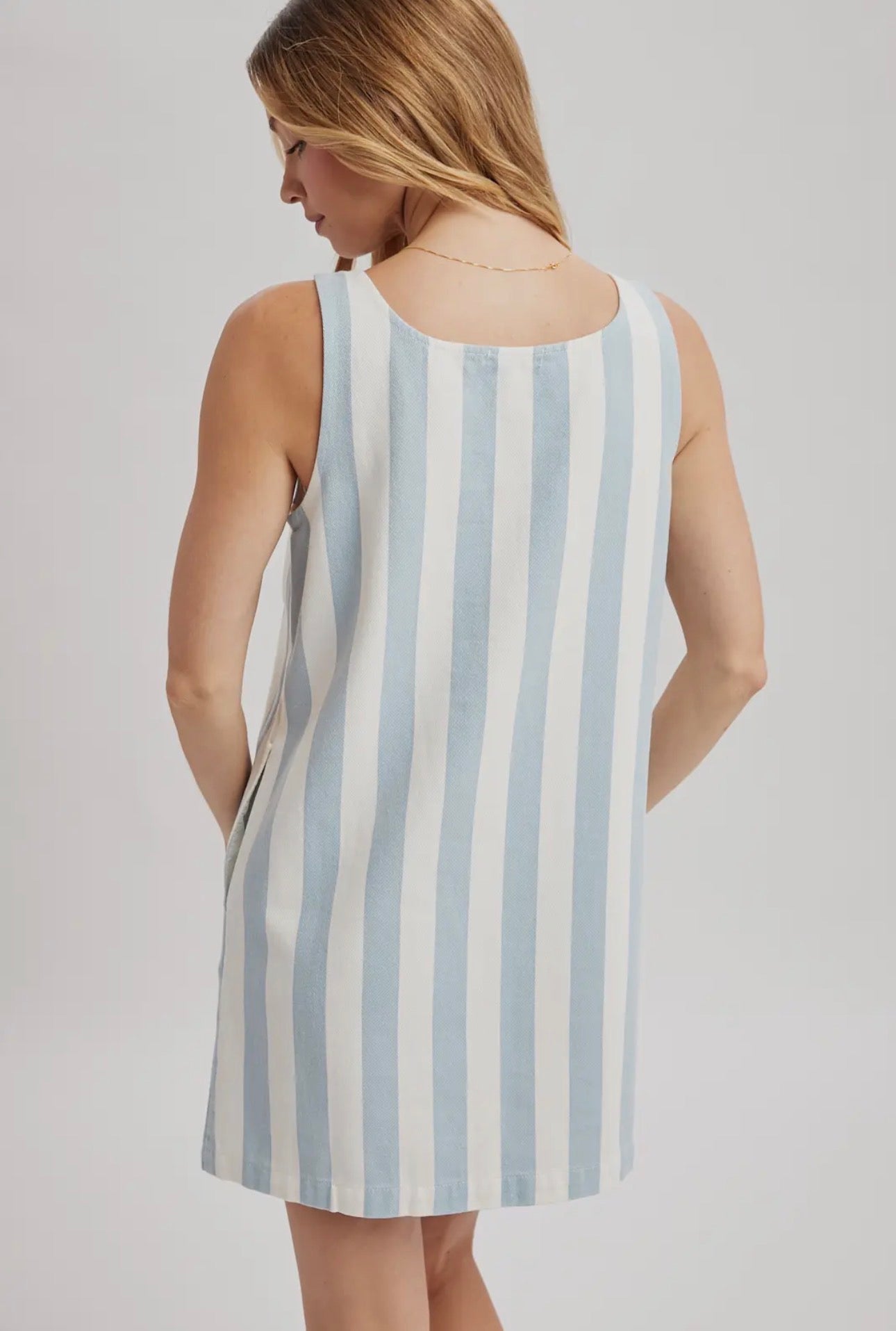 Coastal Breeze Stripe Dress