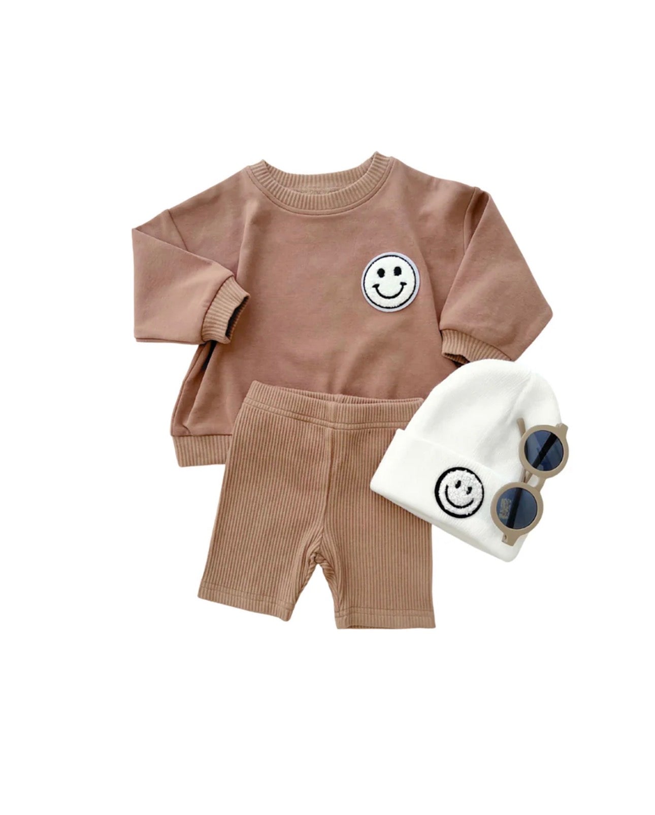 Biker Short Set | Mocha