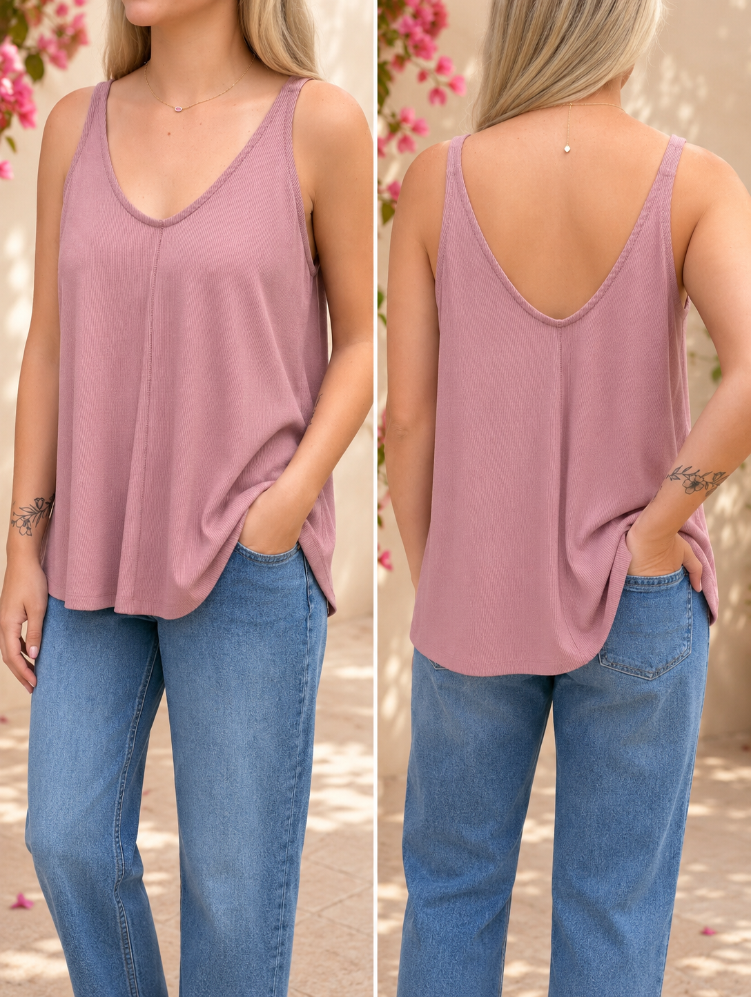 Blush Breeze Tank