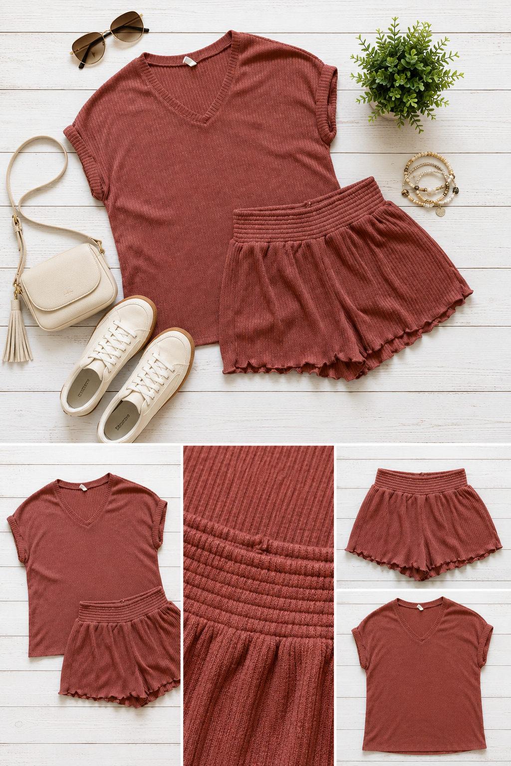 Rust Lounge Set
